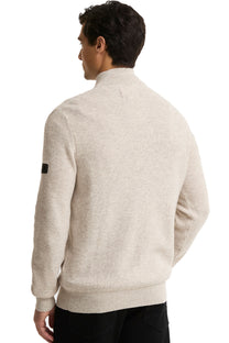 BARBOUR INTERNATIONAL CRAWLEY FUNNEL JUMPER | CONCRETE
