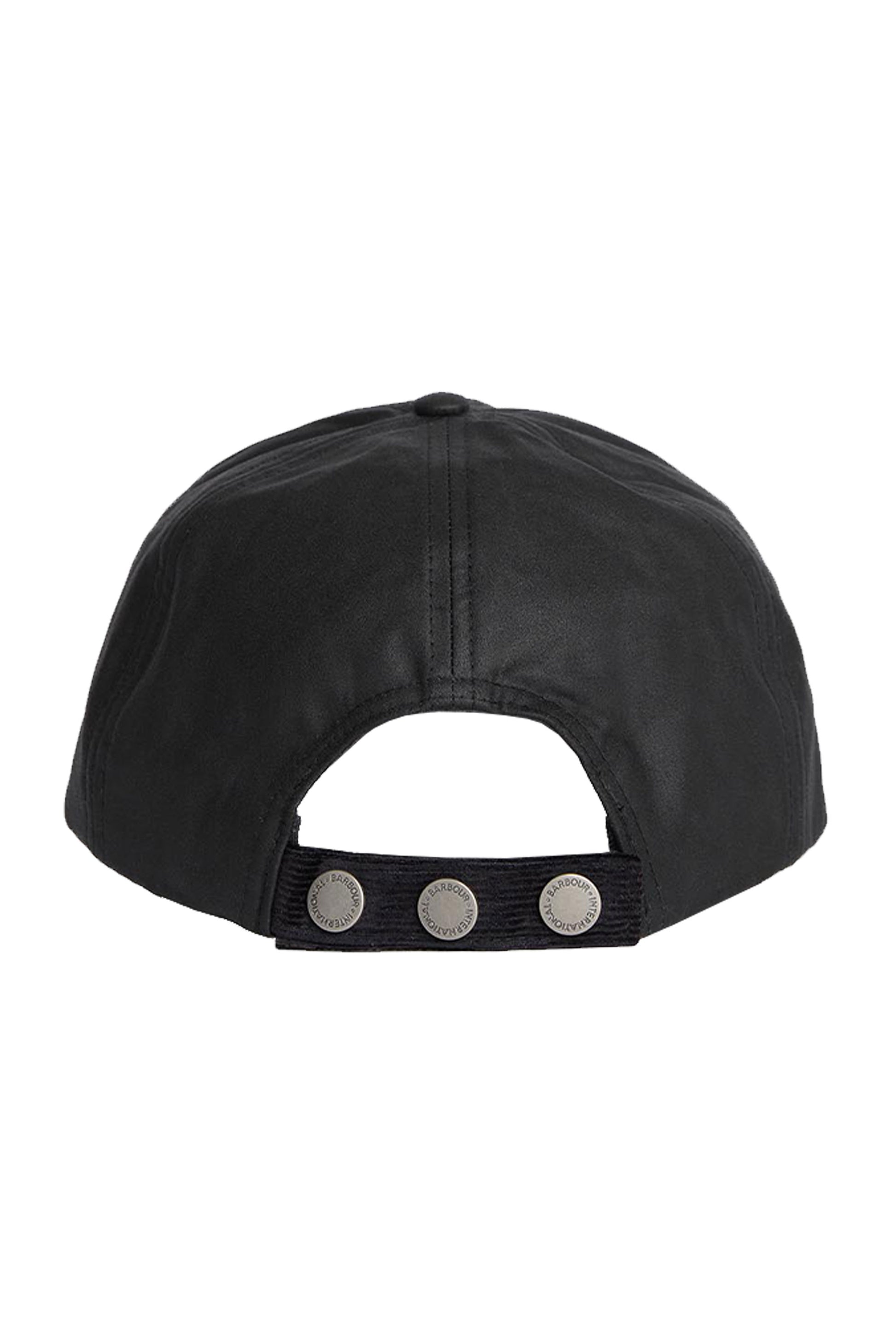 BARBOUR INTERNATIONAL DUKE CAP BLACK Barbour International Michael Stewart Menswear  Caps