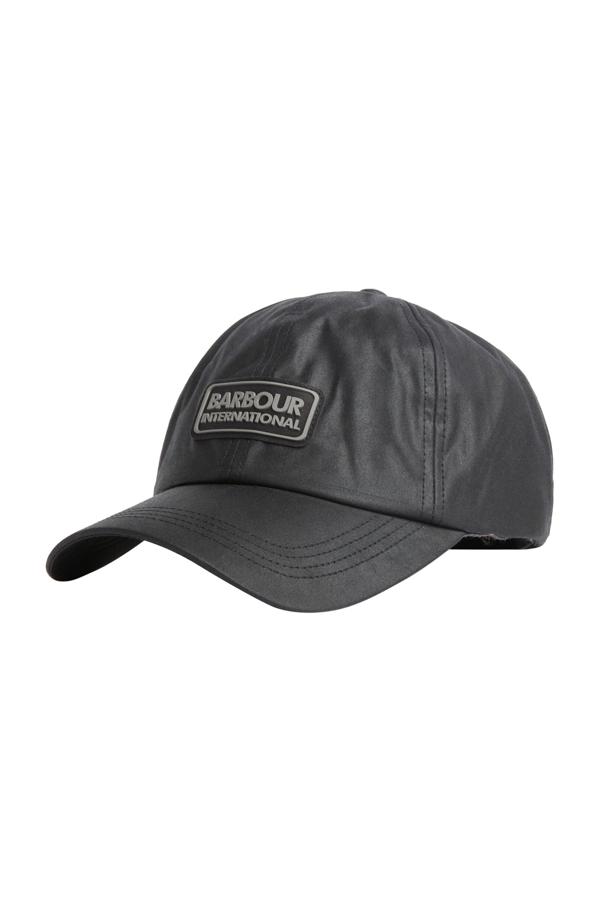BARBOUR INTERNATIONAL DUKE CAP BLACK Barbour International Michael Stewart Menswear  Caps