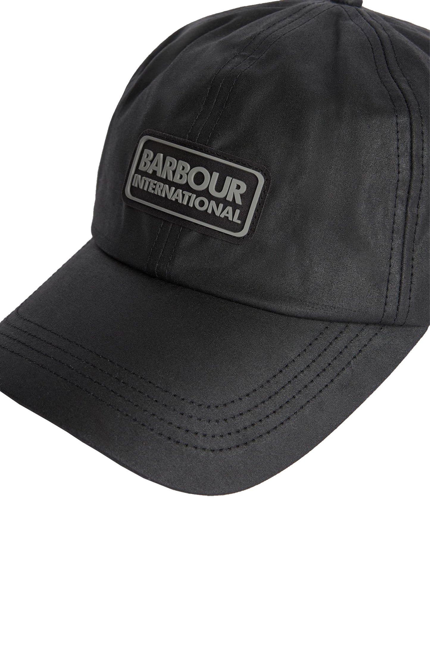 BARBOUR INTERNATIONAL DUKE CAP BLACK Barbour International Michael Stewart Menswear  Caps