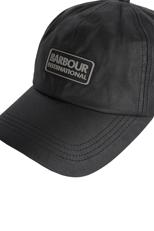 BARBOUR INTERNATIONAL DUKE CAP BLACK Barbour International Michael Stewart Menswear  Caps