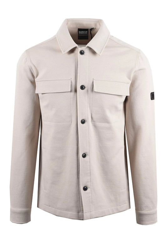 BARBOUR INTERNATIONAL ESH OVERSHIRT MIST Barbour International Michael Stewart Menswear