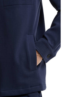 BARBOUR INTERNATIONAL ESH OVERSHIRT OXFORD BLUE Barbour International Michael Stewart Menswear