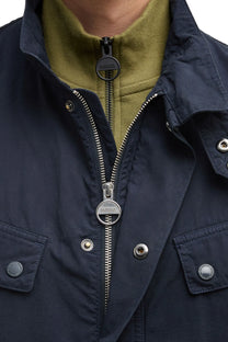 BARBOUR INTERNATIONAL GARMENT DUKE DYED CASUAL JACKET NAVY Barbour International