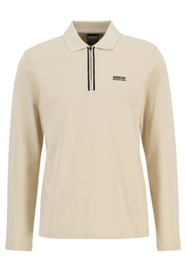 BARBOUR INTERNATIONAL MARSHALL LONG SLEEVE POLO MIST Barbour International
