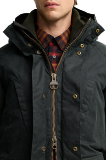 BARBOUR INTERNATIONAL OAKDALE WAX JACKET | SAGE