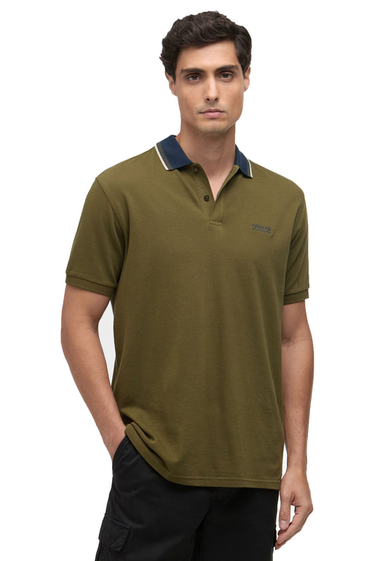 BARBOUR INTERNATIONAL VASE POLO LIGHT SAGE