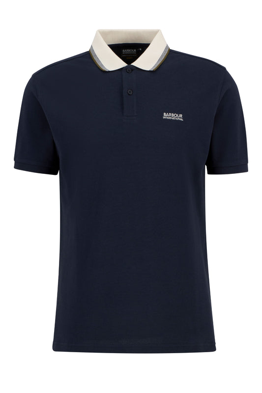 BARBOUR INTERNATIONAL VASE POLO NAVY