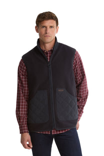 BARBOUR LOWICH FLEECE JACKET DARK NAVY Barbour Michael Stewart Menswear  Jackets