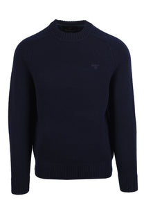 BARBOUR NEWTON CREW NECK SWEATSHIRT | NAVY