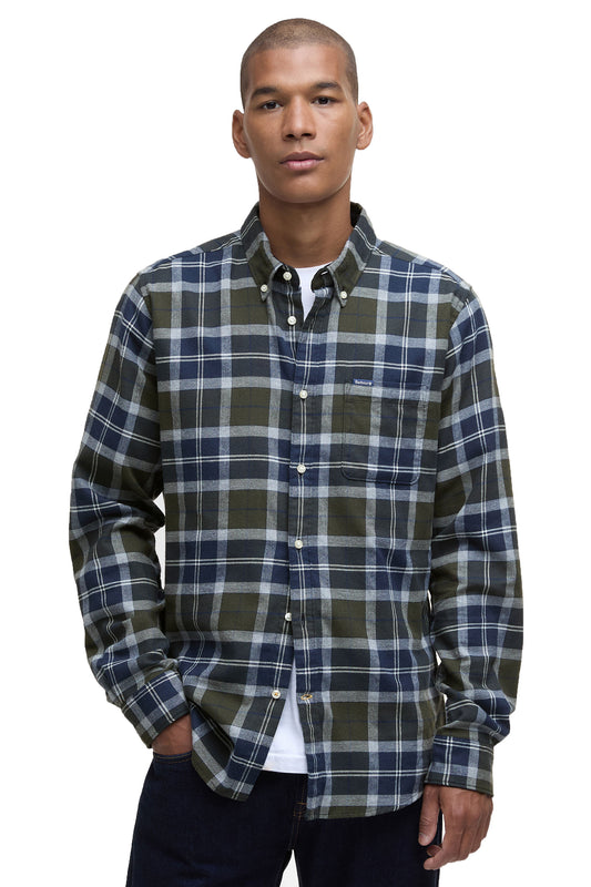 BARBOUR RASAY SHIRT FERNWOOD TARTAN