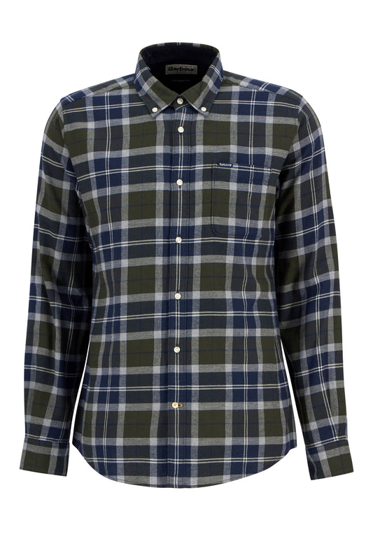 BARBOUR RASAY SHIRT FERNWOOD TARTAN