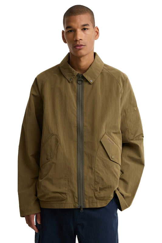 BARBOUR RE-ENGINEERED CASUAL JACKET CLAY Barbour Michael Stewart Menswear
