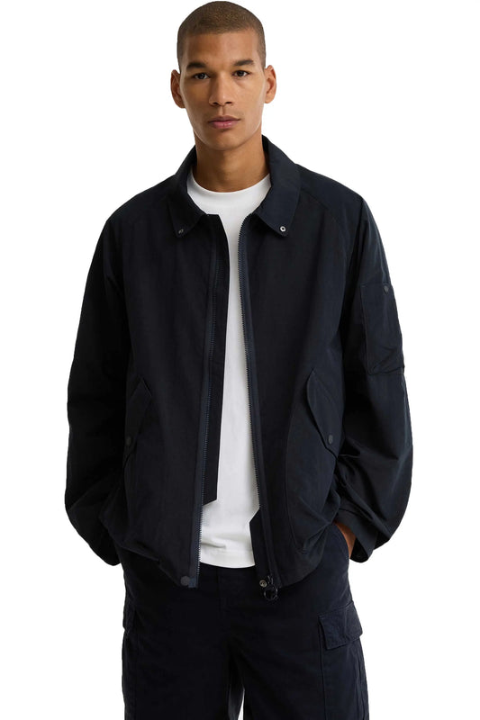 BARBOUR RE-ENGINEERED CASUAL JACKET DARK NAVY Barbour Michael Stewart Menswear