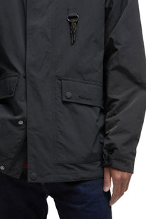 BARBOUR RIG SHOWERPROOF JACKET BLACK Barbour