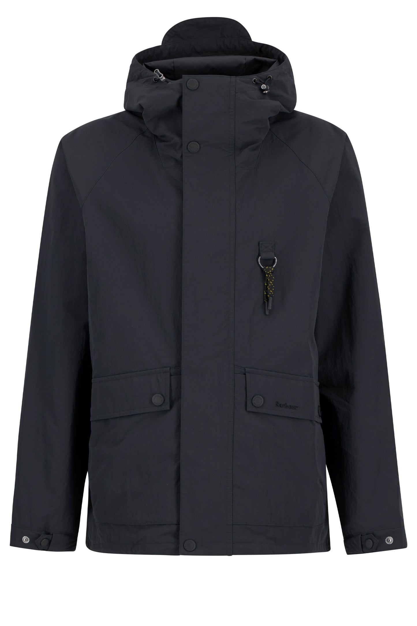 BARBOUR RIG SHOWERPROOF JACKET BLACK