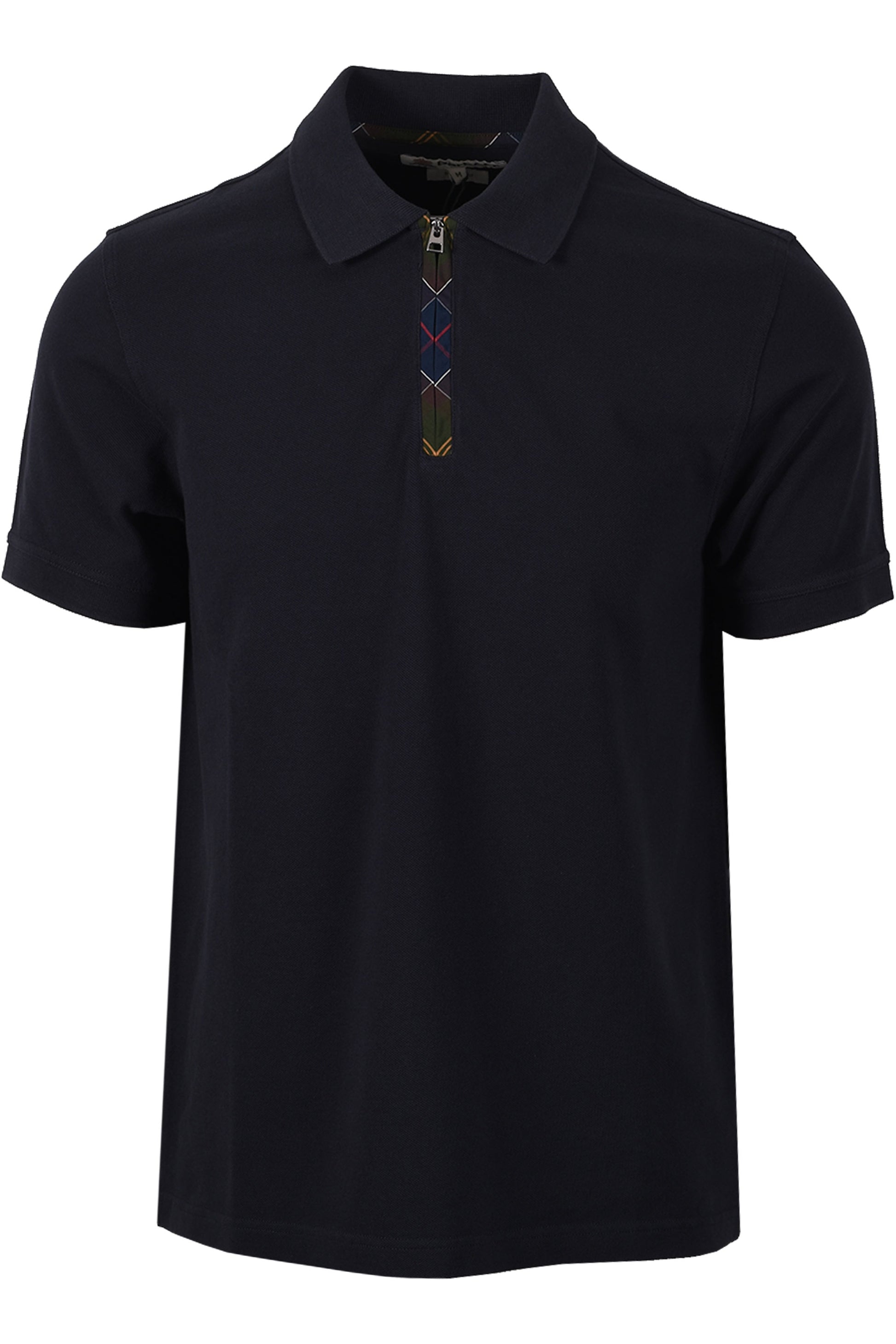BARBOUR STATELY POLO NAVY Barbour Michael Stewart Menswear  Polo Shirts