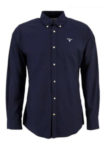 BARBOUR TREEPORT POPLIN SHIRT NAVY Barbour