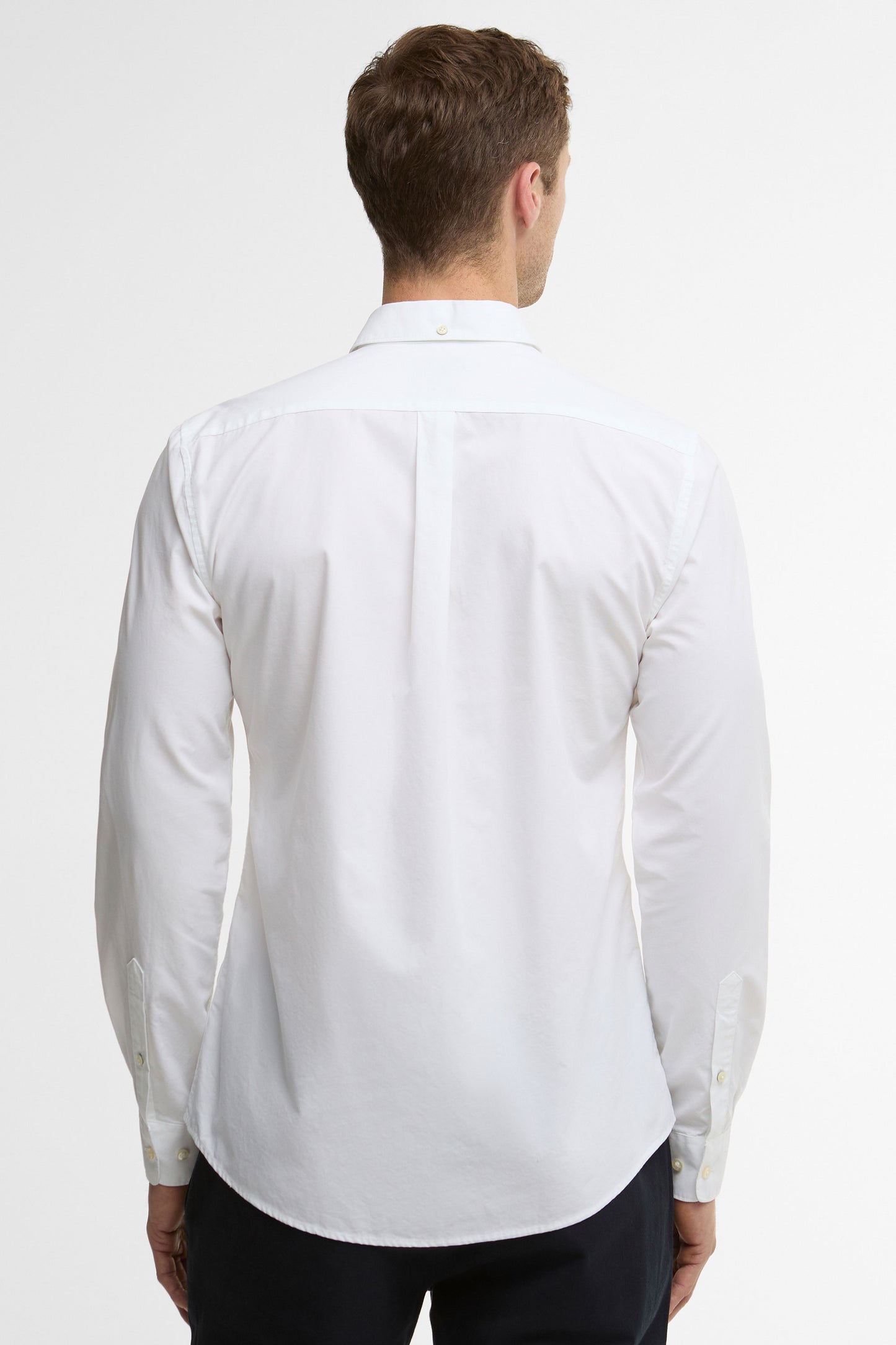 BARBOUR TREEPORT POPLIN SHIRT WHITE