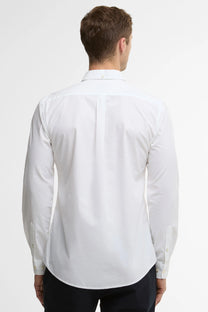 BARBOUR TREEPORT POPLIN SHIRT WHITE Barbour