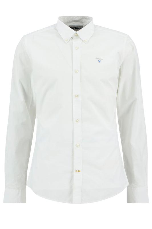 BARBOUR TREEPORT POPLIN SHIRT WHITE