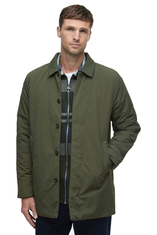 BARBOUR WADDED LORDEN JACKET OLIVE