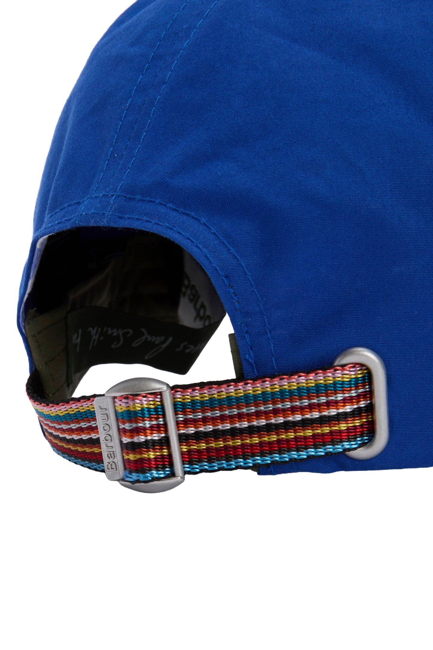 BARBOUR X PAUL SMITH CAP ROYAL BLUE