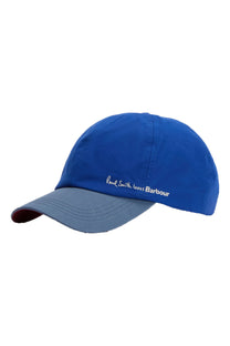 BARBOUR X PAUL SMITH CAP ROYAL BLUE Barbour