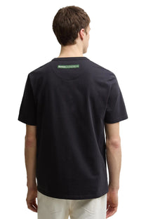 BARBOUR X PAUL SMITH FORTUNE GRAPHIC T-SHIRT DARK NAVY Barbour