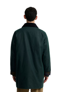 BARBOUR X PAUL SMITH GAMEFAIR WAX JACKET BOTTLE GREEN Barbour Michael Stewart Menswear  Jackets