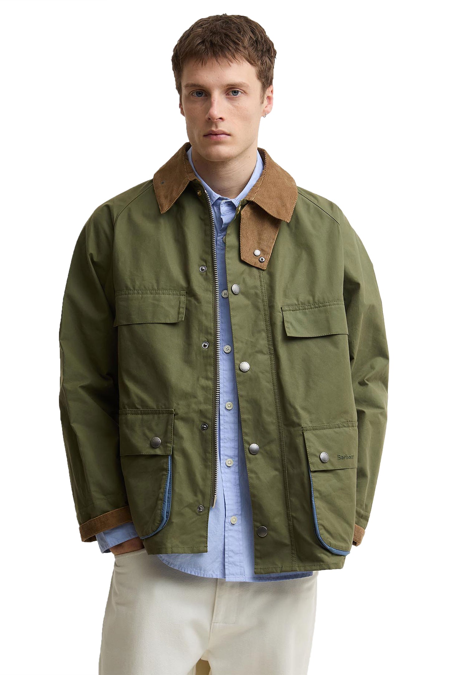 BARBOUR X PAUL SMITH SUGARLUMP BEDALE JACKET SAGE