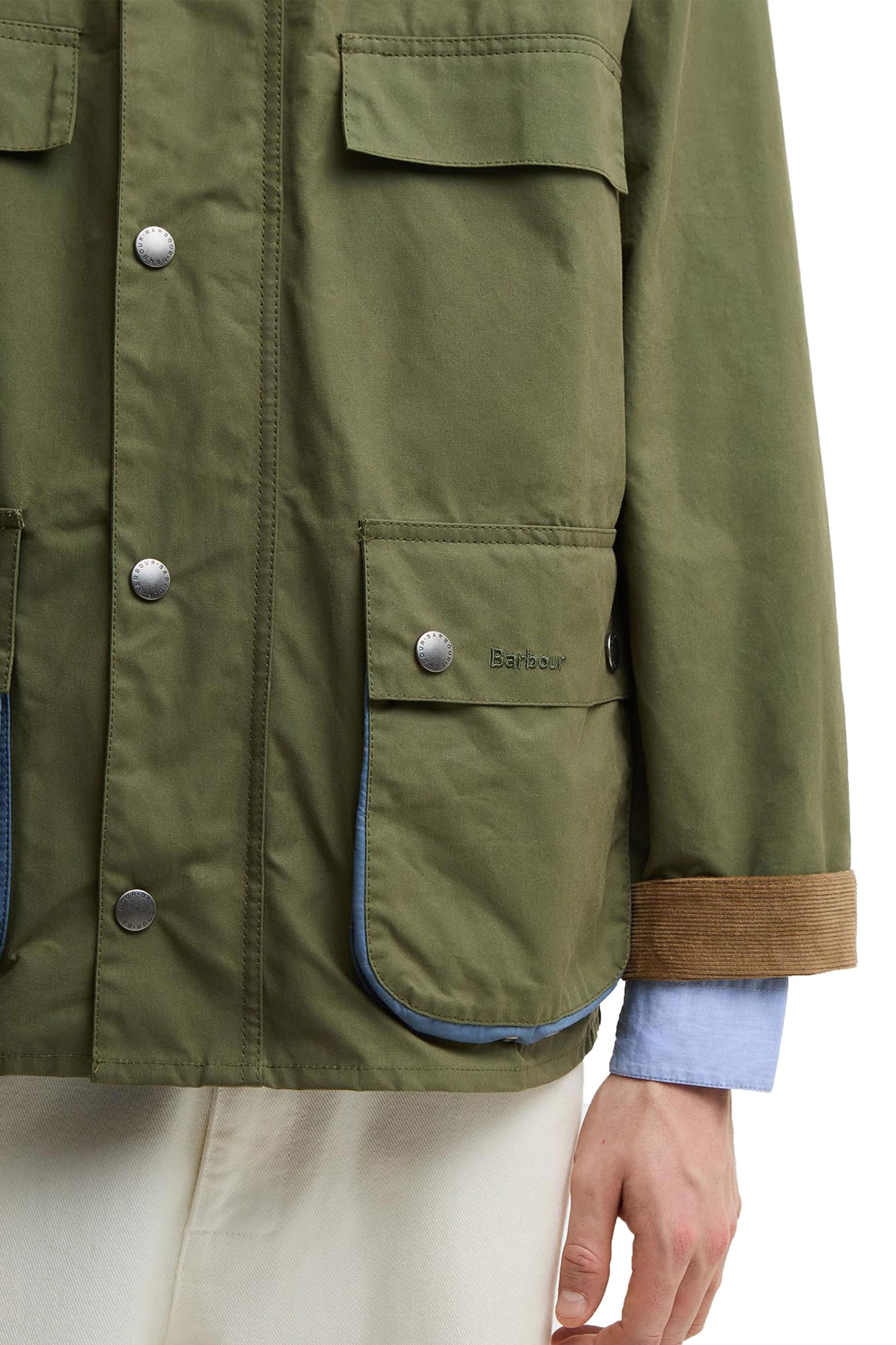 BARBOUR X PAUL SMITH SUGARLUMP BEDALE JACKET SAGE