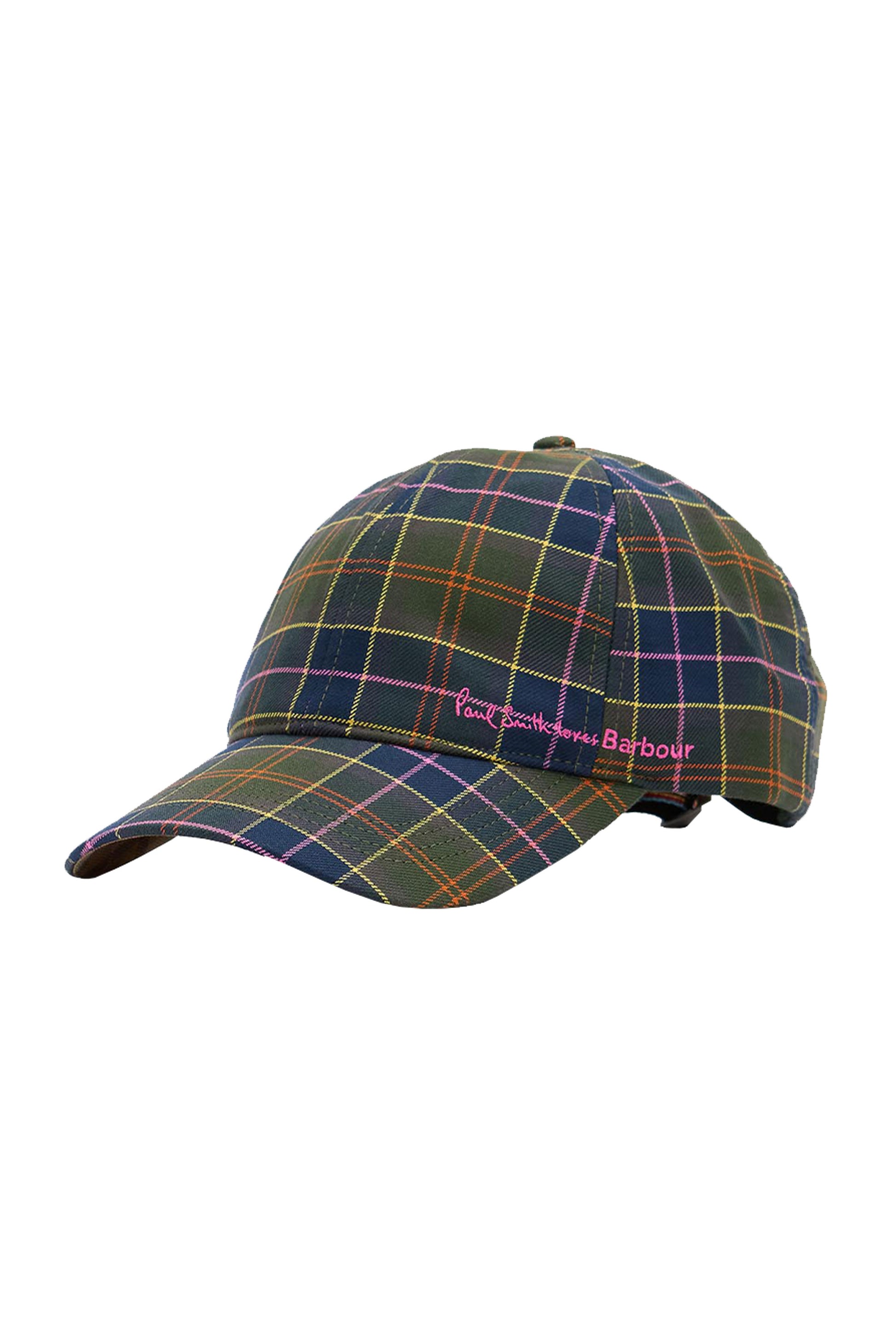 BARBOUR X PAUL SMITH TARTAN CAP CLASSIC TARTAN Barbour Michael Stewart Menswear  Caps