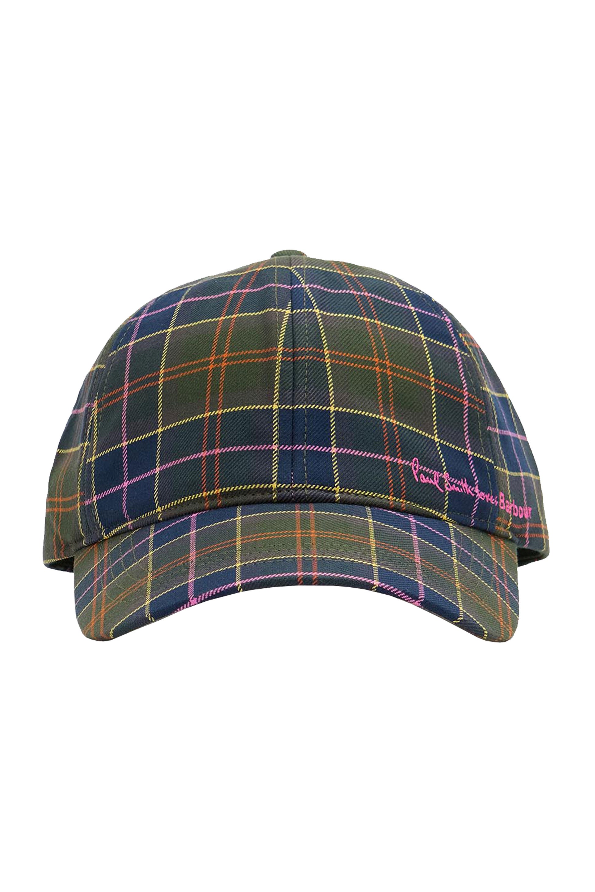 BARBOUR X PAUL SMITH TARTAN CAP CLASSIC TARTAN Barbour Michael Stewart Menswear  Caps