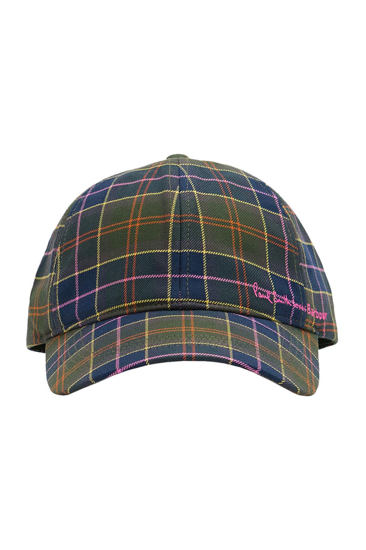 BARBOUR X PAUL SMITH TARTAN CAP CLASSIC TARTAN Barbour Michael Stewart Menswear  Caps