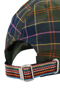BARBOUR X PAUL SMITH TARTAN CAP CLASSIC TARTAN Barbour Michael Stewart Menswear  Caps