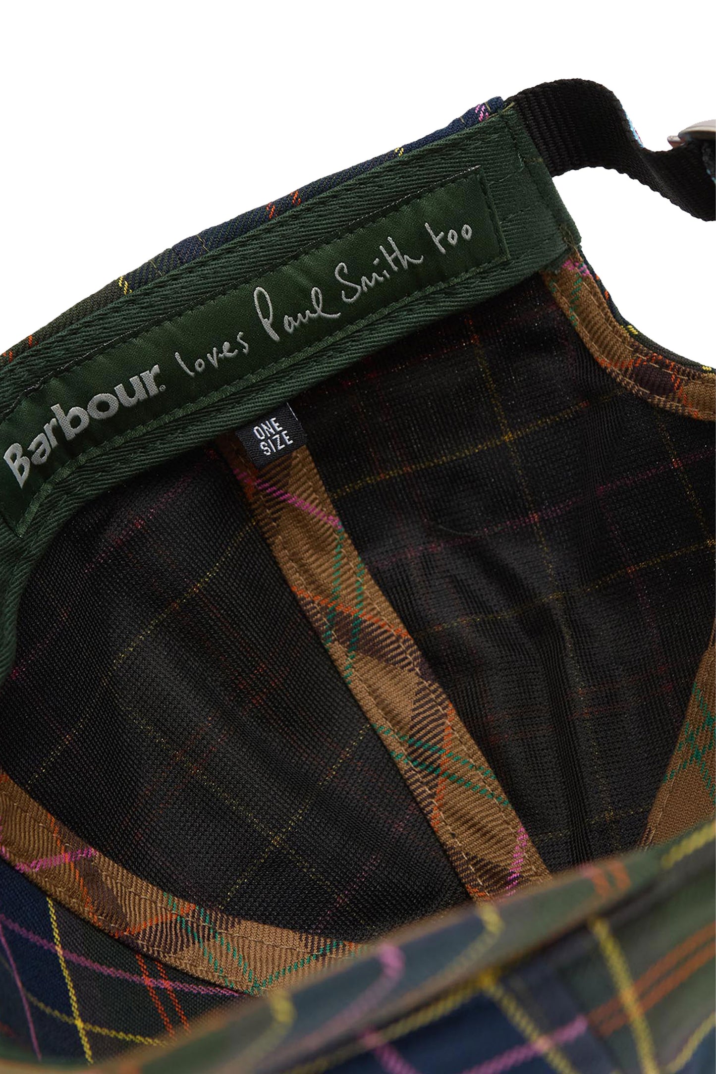 BARBOUR X PAUL SMITH TARTAN CAP CLASSIC TARTAN Barbour Michael Stewart Menswear  Caps