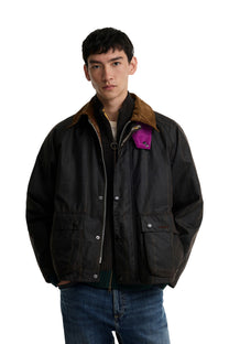 BARBOUR X PAUL SMITH TRANSPORTWAX JACKET RUSTIC Barbour Michael Stewart Menswear  Jackets
