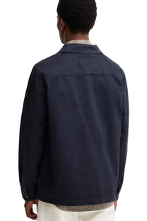 BARBOUR YORKLANE OVERSHIRT DARK NAVY Barbour Michael Stewart Menswear  Shirts