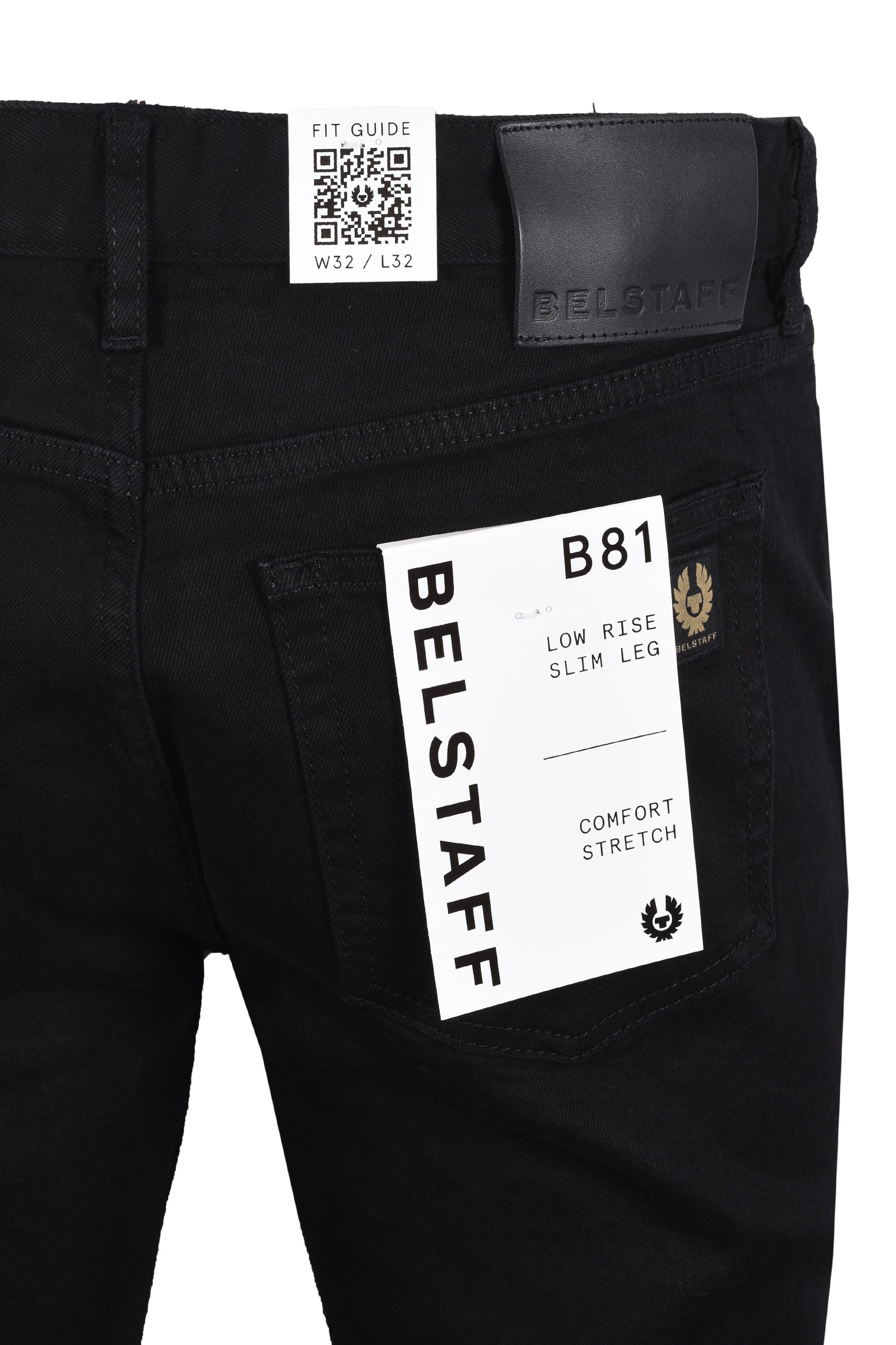 BELSTAFF B81 JEANS BLACK Belstaff Michael Stewart Menswear  Jeans