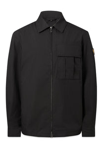 BELSTAFF CARGO OVERSHIRT BLACK Belstaff Michael Stewart Menswear  Shirts