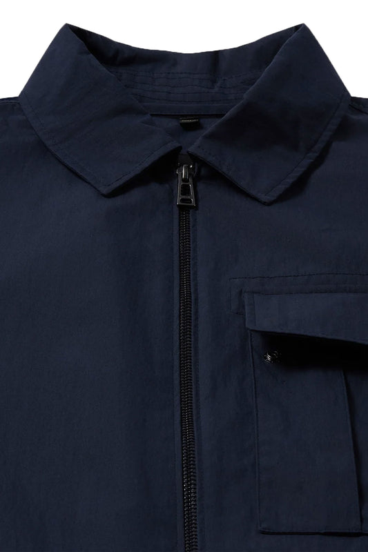 BELSTAFF CARGO OVERSHIRT DARK INK Belstaff Michael Stewart Menswear  Shirts