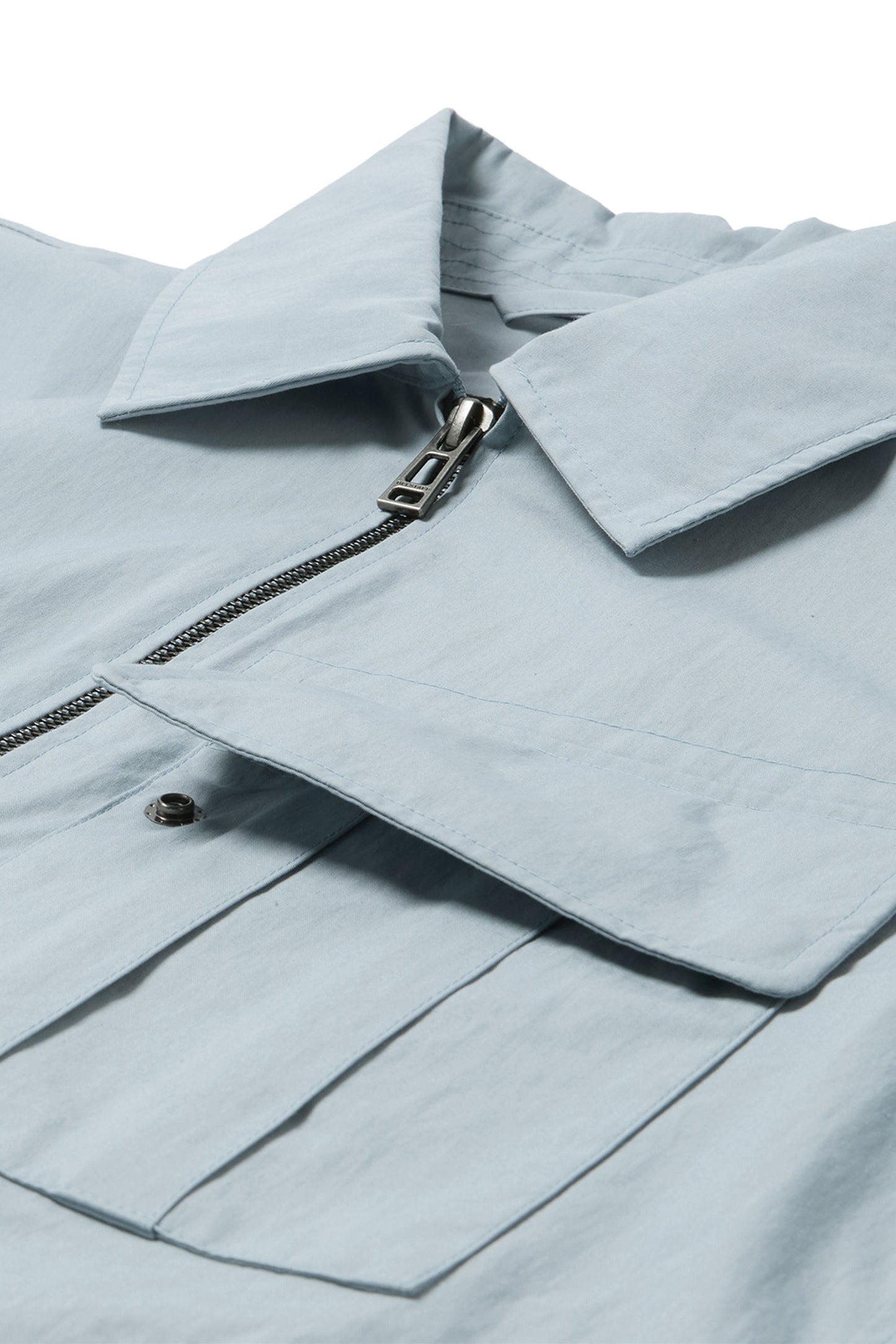 BELSTAFF CARGO OVERSHIRT MIST BLUE Belstaff Michael Stewart Menswear  Shirts