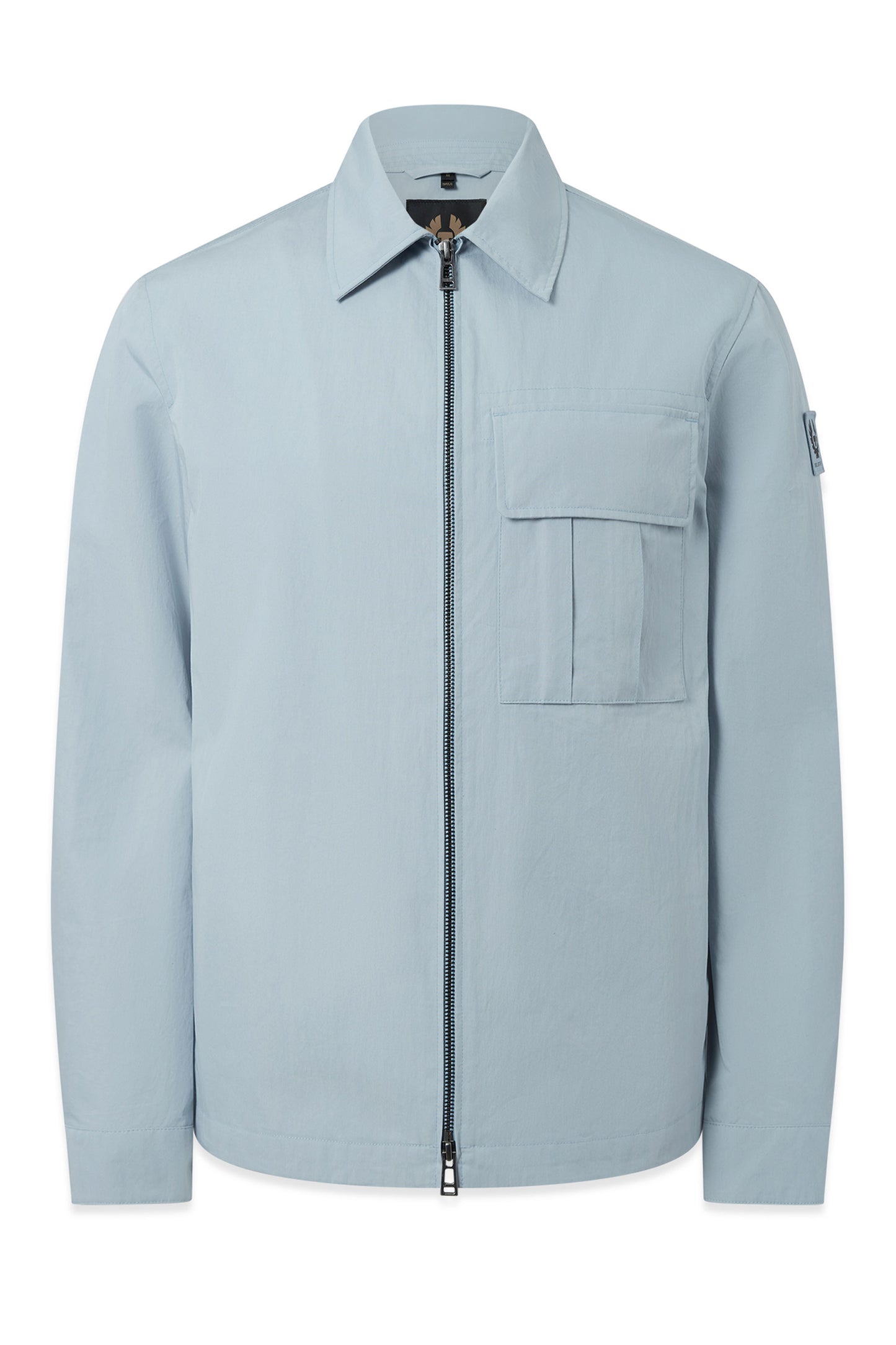 BELSTAFF CARGO OVERSHIRT MIST BLUE Belstaff Michael Stewart Menswear  Shirts