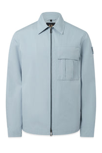 BELSTAFF CARGO OVERSHIRT MIST BLUE Belstaff Michael Stewart Menswear  Shirts