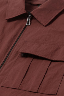BELSTAFF CARGO OVERSHIRT OXBLOOD Belstaff Michael Stewart Menswear  Shirts