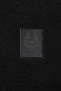 BELSTAFF COLDEN MERINO QUARTER ZIP BLACK Belstaff Michael Stewart Menswear  Knitwear