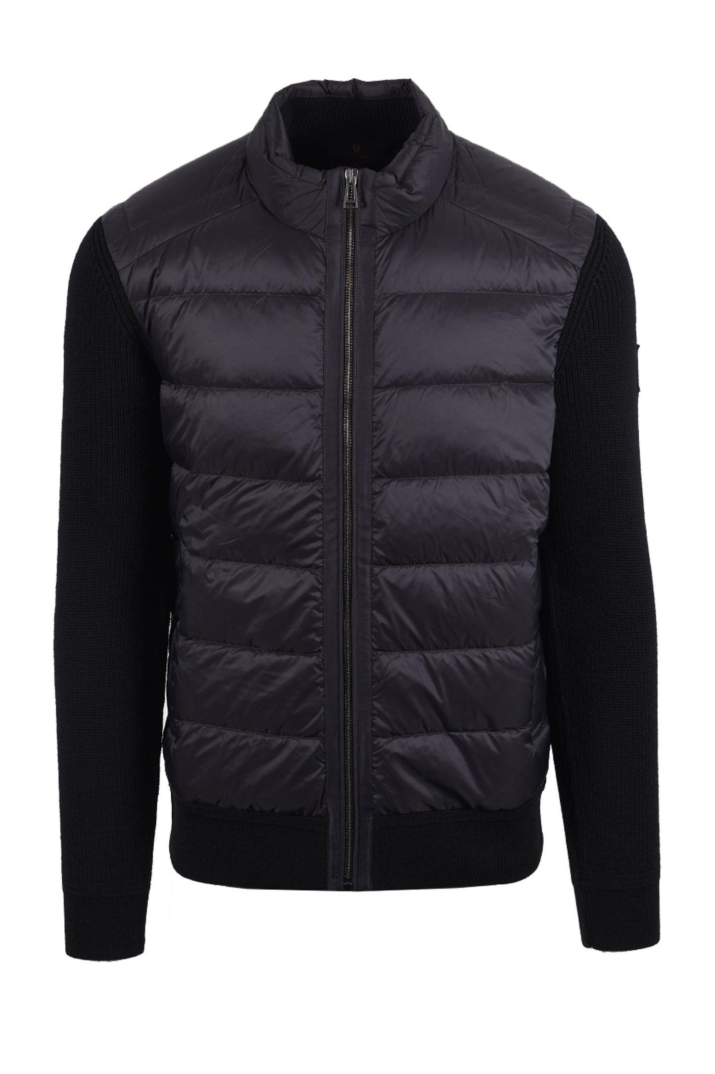 BELSTAFF COMPOUND CARDIGAN JACKET BLACK Belstaff Michael Stewart Menswear  Jackets