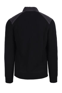 BELSTAFF COMPOUND CARDIGAN JACKET BLACK Belstaff Michael Stewart Menswear  Jackets