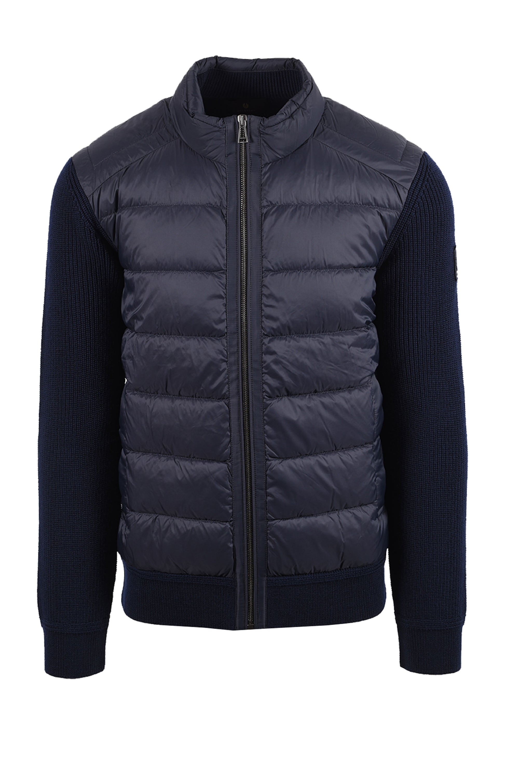 BELSTAFF COMPOUND CARDIGAN JACKET DARK INK Belstaff Michael Stewart Menswear  Jackets
